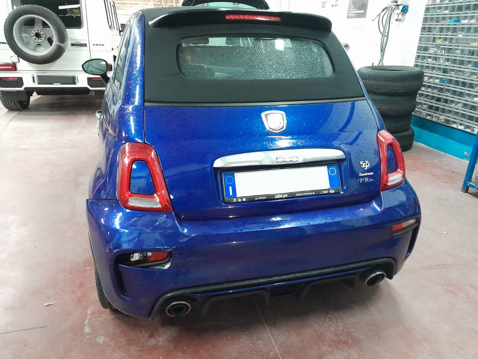 Lavoro carrozzewria 500