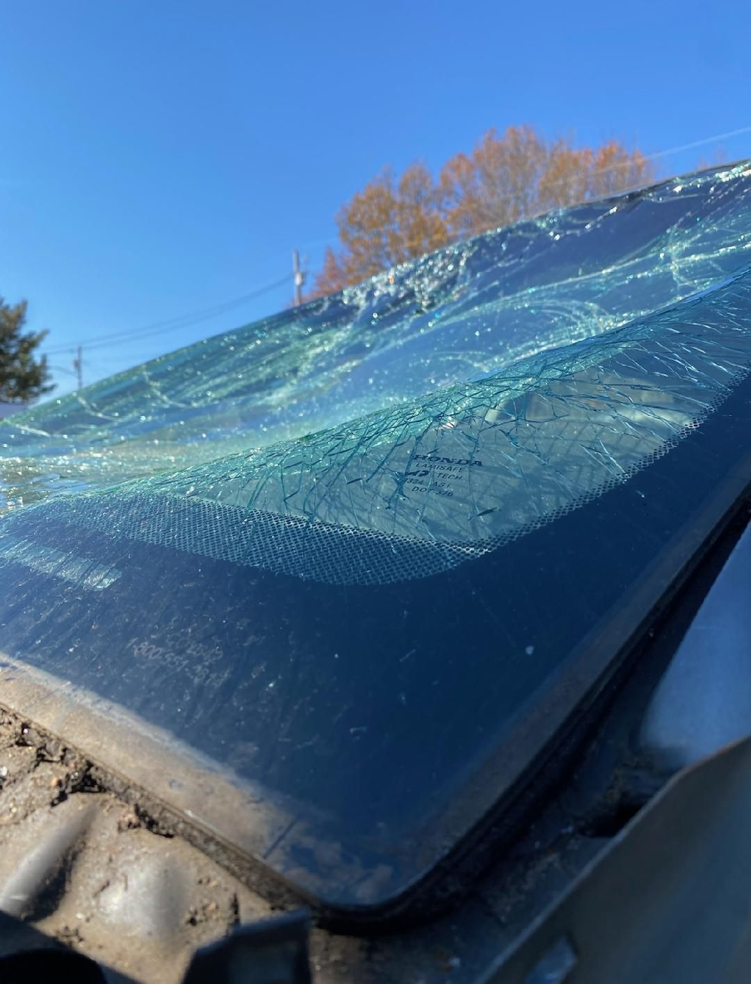 Before Windshield Replacement in Brentwood, TN