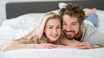 couple on mattress