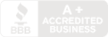 BETTER BUSINESS BUREAU, A+ RATING LOGO