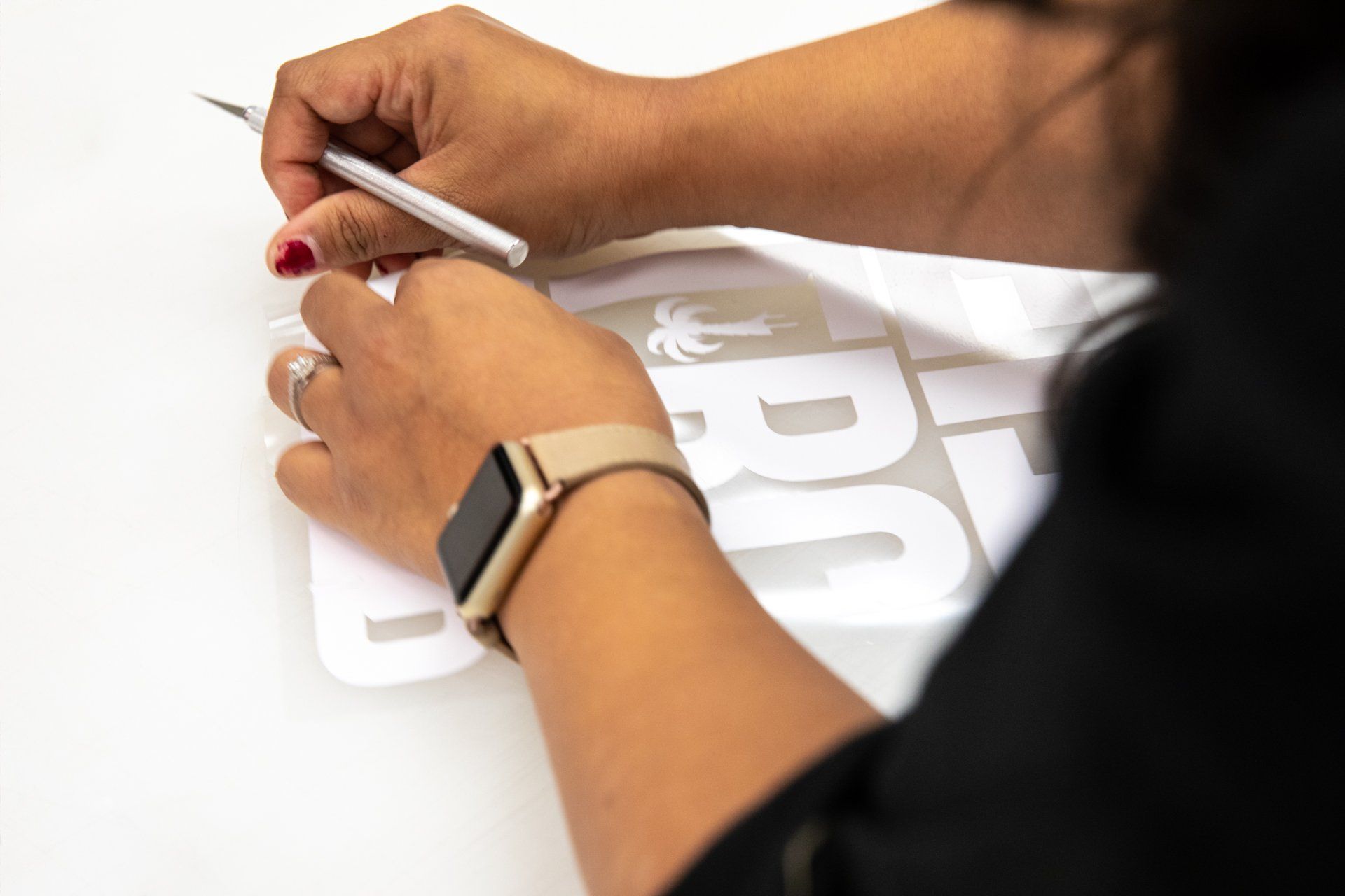 iron heat press on shirt design