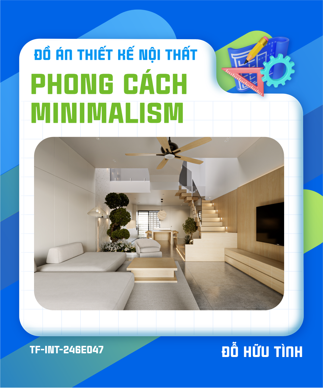 Đồ án thiết kế nội thất phong cách Minimalism