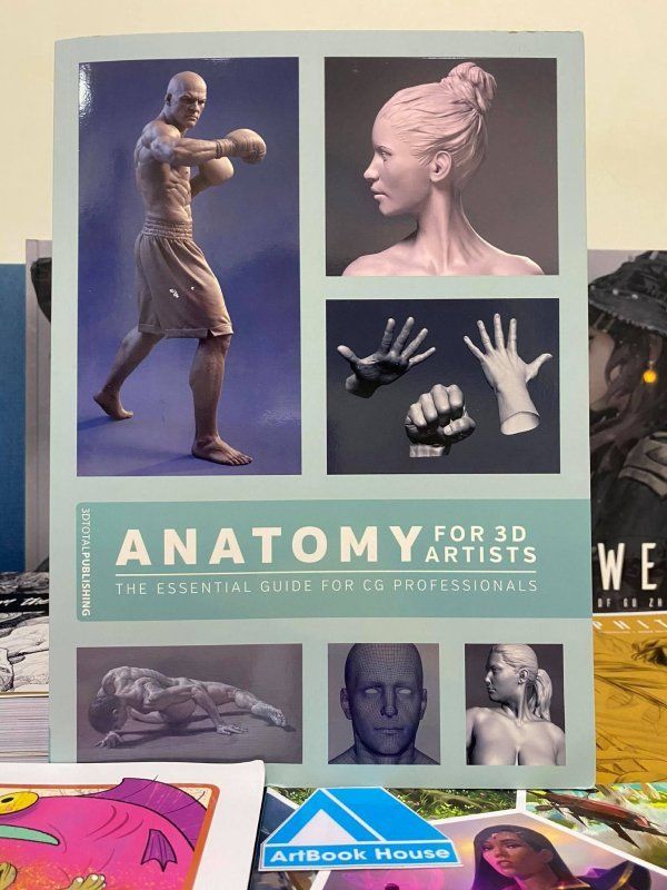 Quyển sách đề cập đến mối quan hệ giải phẫu học và 3D modeling