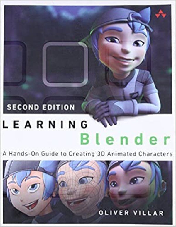 Bìa sách Learning Blender của Oliver Villar