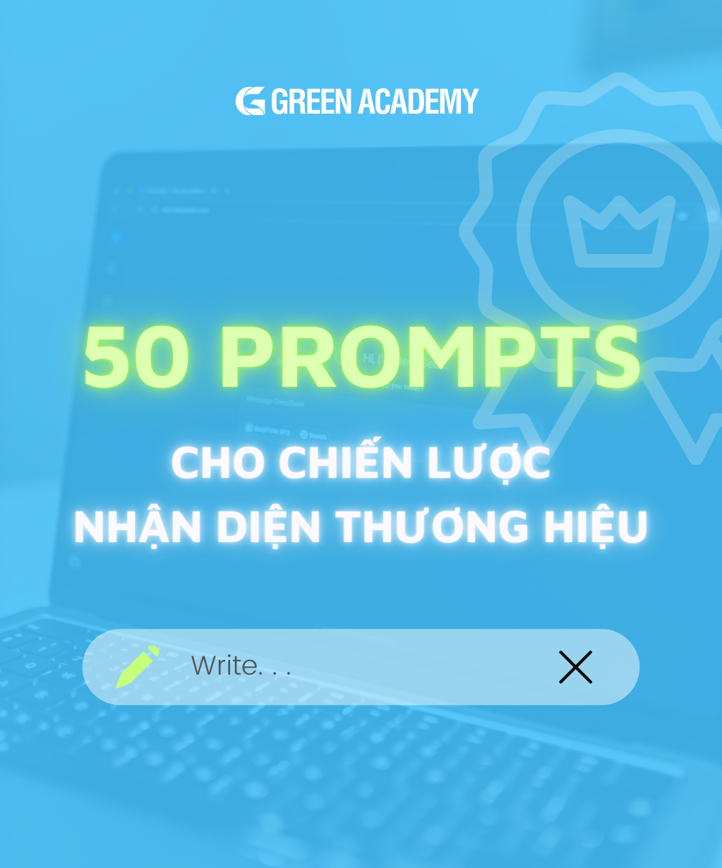 50 Prompts cho chiến lược nhận diện thương hiệu