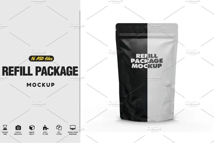 Refill Package Mockup