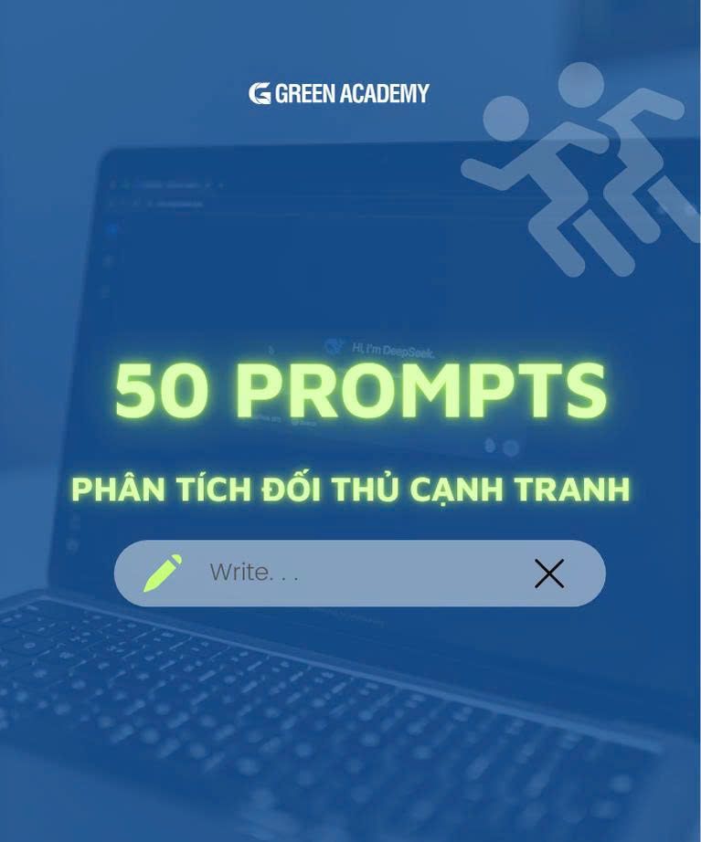 Phân tích đối thủ cạnh tranh trong 3s với 50 prompts này