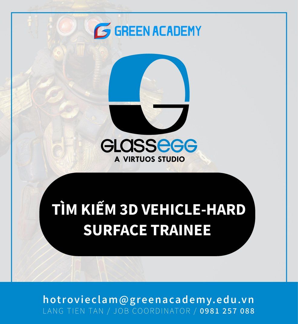 Glass Egg tìm kiếm 3D Vehicle-Hard Surface Trainee