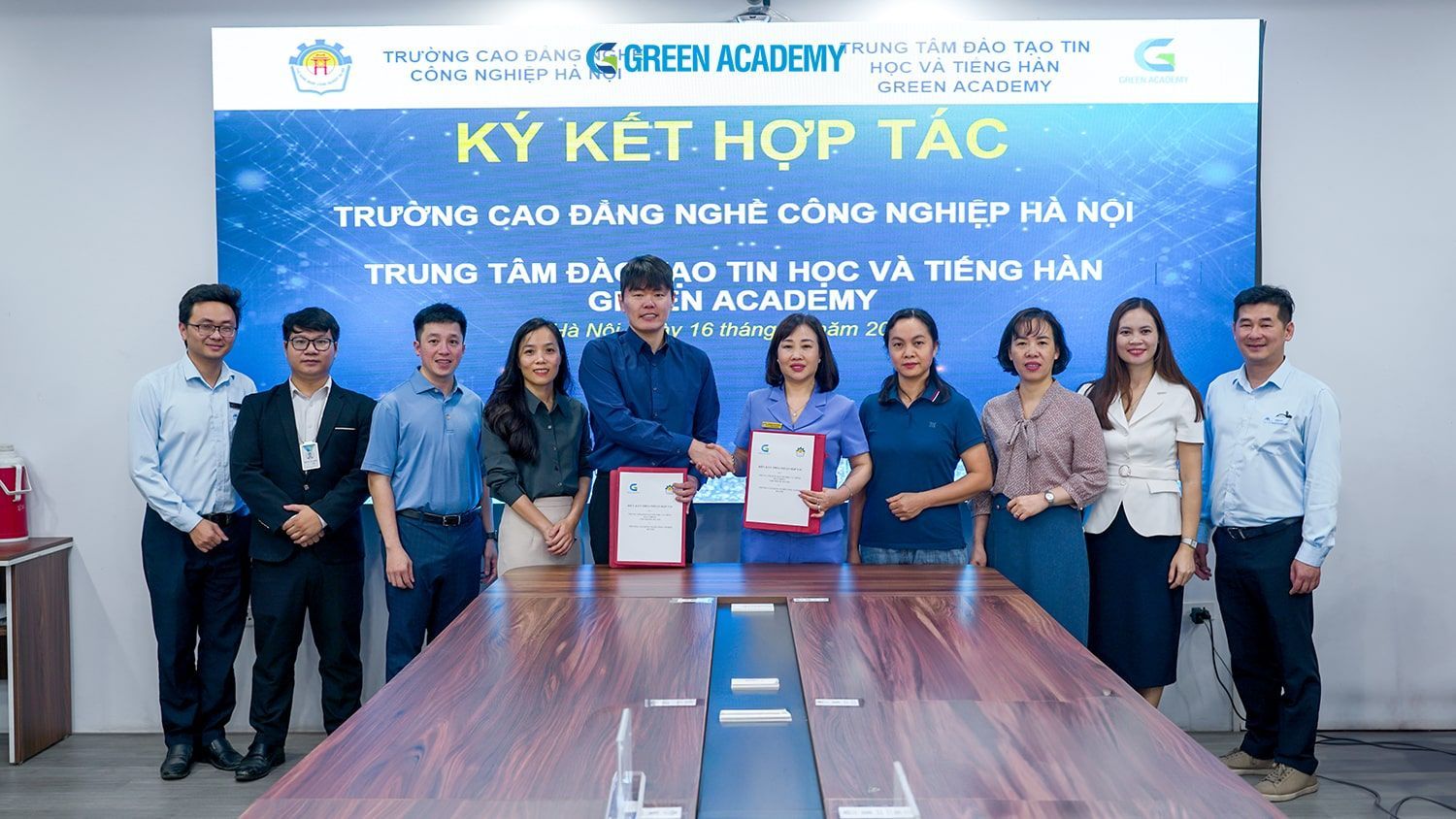 [GREEN x HNIVC] GREEN KÝ KẾT HỢP TÁC MOU VỚI TRƯỜNG CAO ĐẲNG NGHỀ CÔNG NGHIỆP HÀ NỘI
