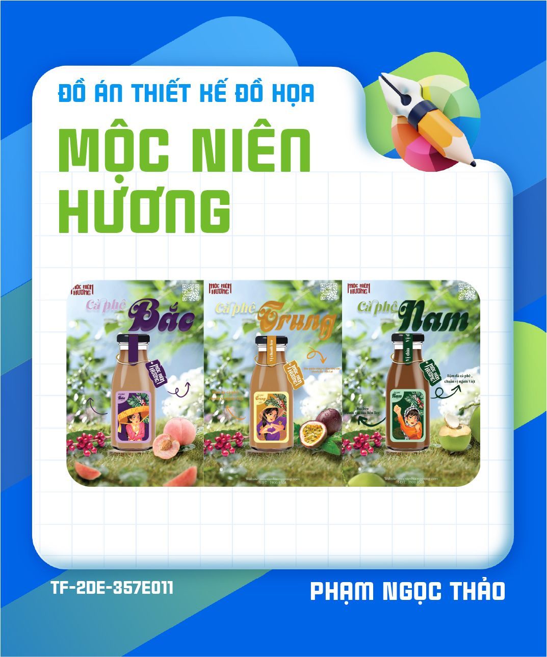 Đồ án thiết kế đồ họa Mộc Niên Hương