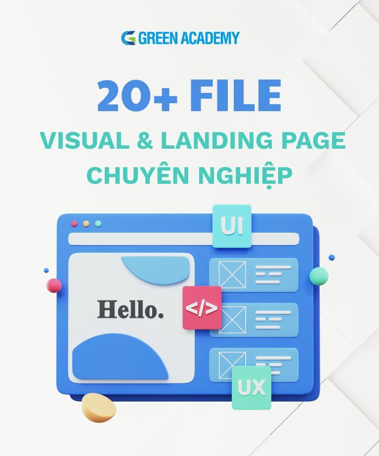 TẢI MIỄN PHÍ 20+ FILE VISUAL & LANDING PAGE CHUYÊN NGHIỆP CHO DESIGNER