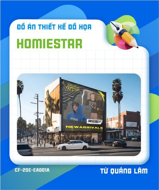 Đồ án Thiết kế đồ họa - Thương hiệu HomieStar