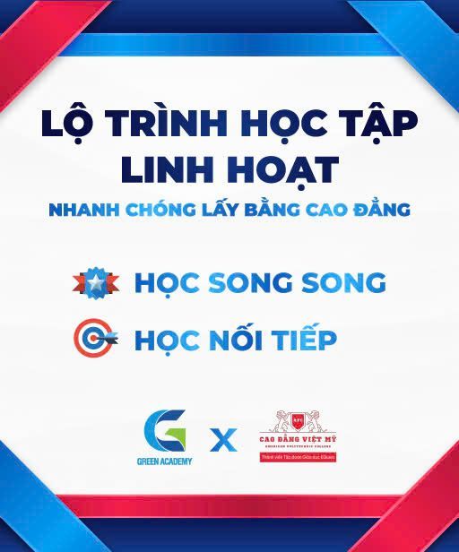 Lộ trình học tập linh hoạt - nhanh chóng lấy bằng