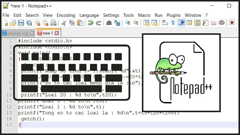 Phần mềm soạn thảo lập trình Notepad++