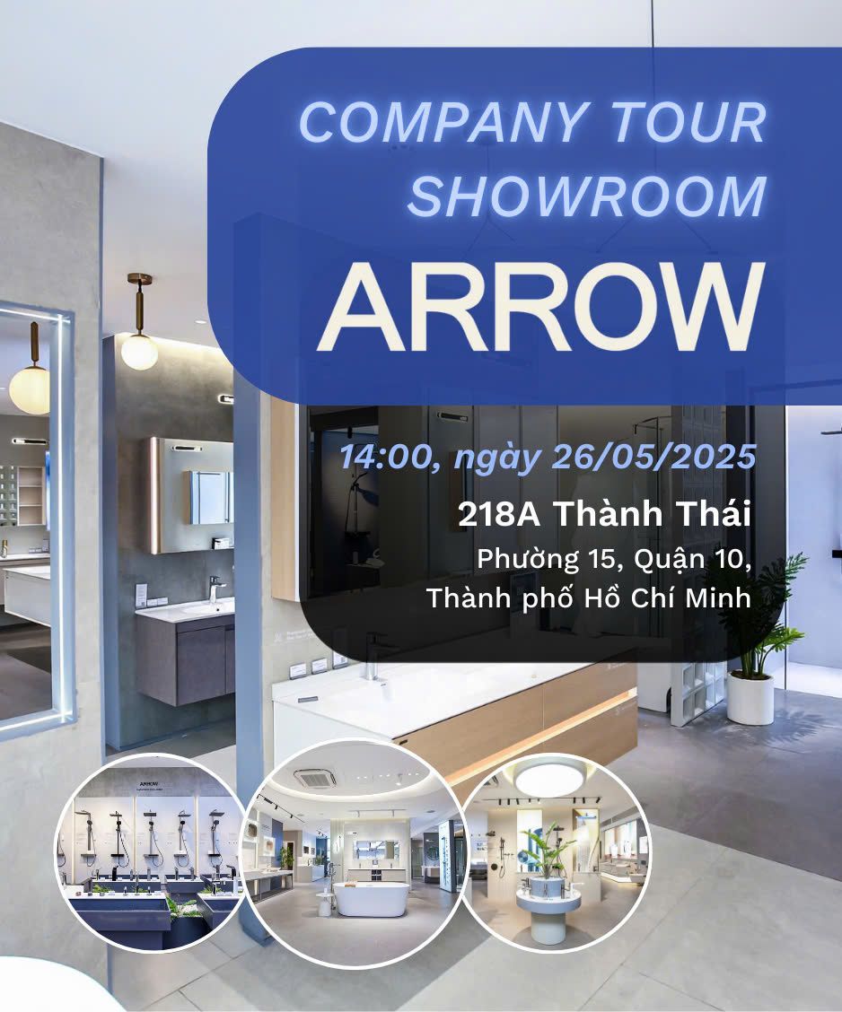 Mở đăng ký Company Tour Showroom Arrow
