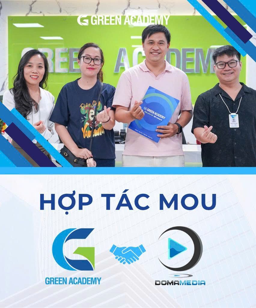 DOMA & GREEN ACADEMY KÝ KẾT HỢP TÁC MOU: MỞ RỘNG CƠ HỘI VIỆC LÀM CHO HỌC VIÊN