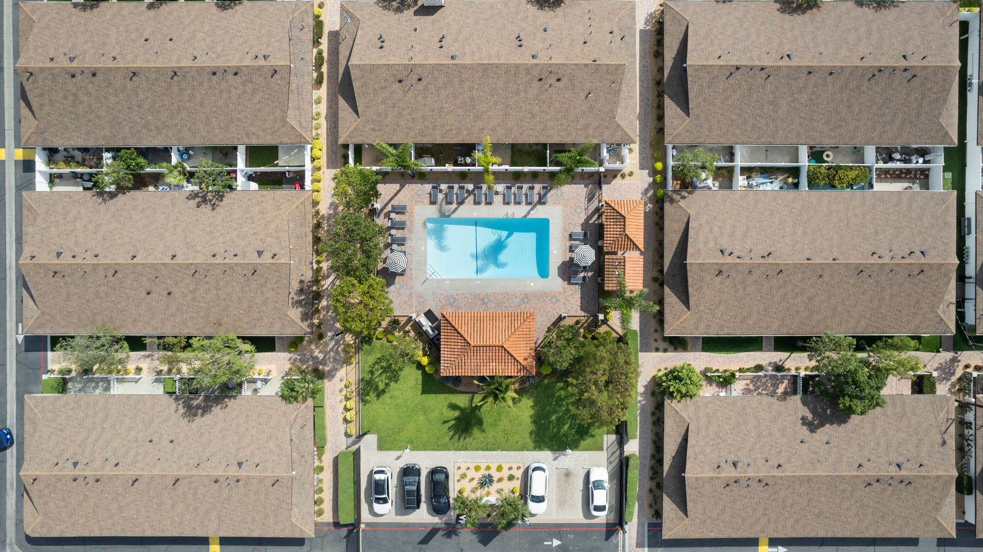 pool from above