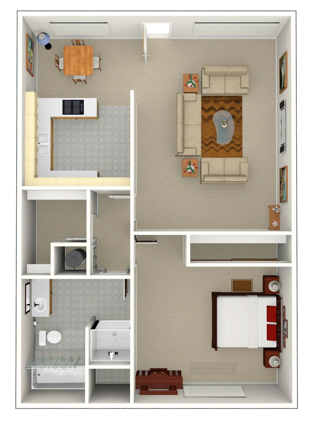 1 Bed | 1 Bath