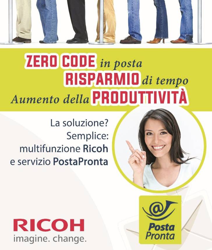 Pubblicità servizio PostaPronta
