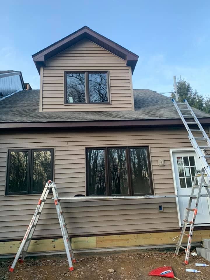 A House With a Two Ladder on the Side - Whitehall, PA - Jimenez Contracting LLC