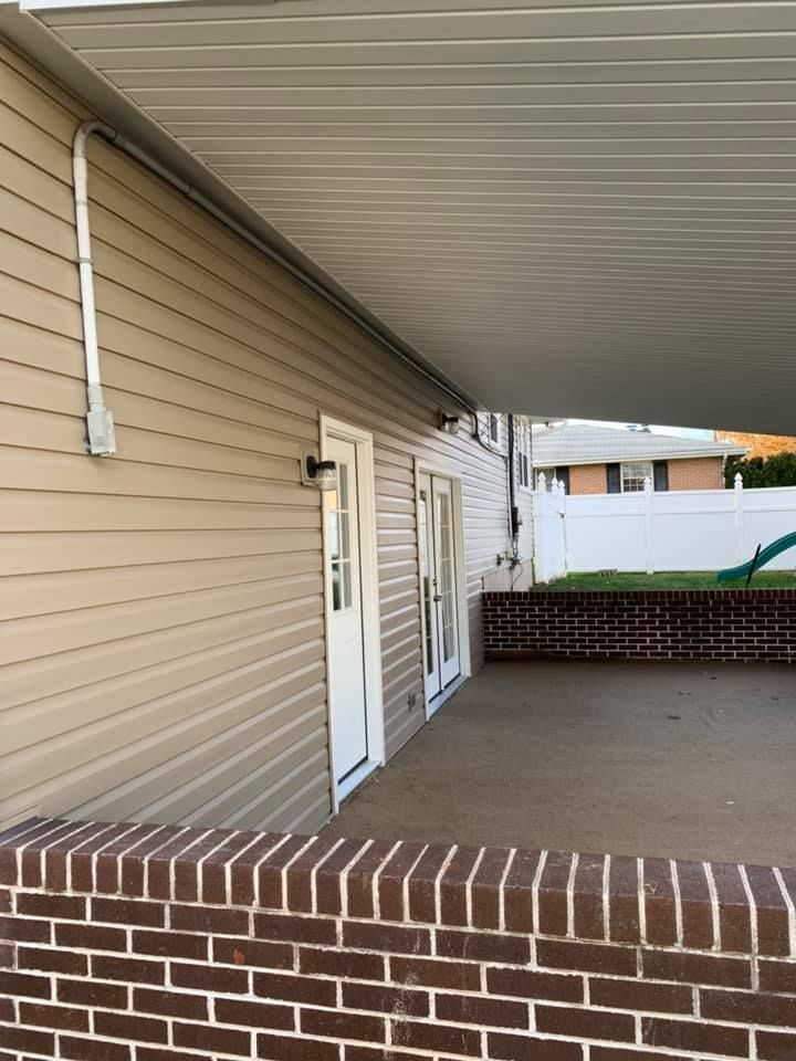 Back of a House With a Covered Porch - Whitehall, PA - Jimenez Contracting LLC