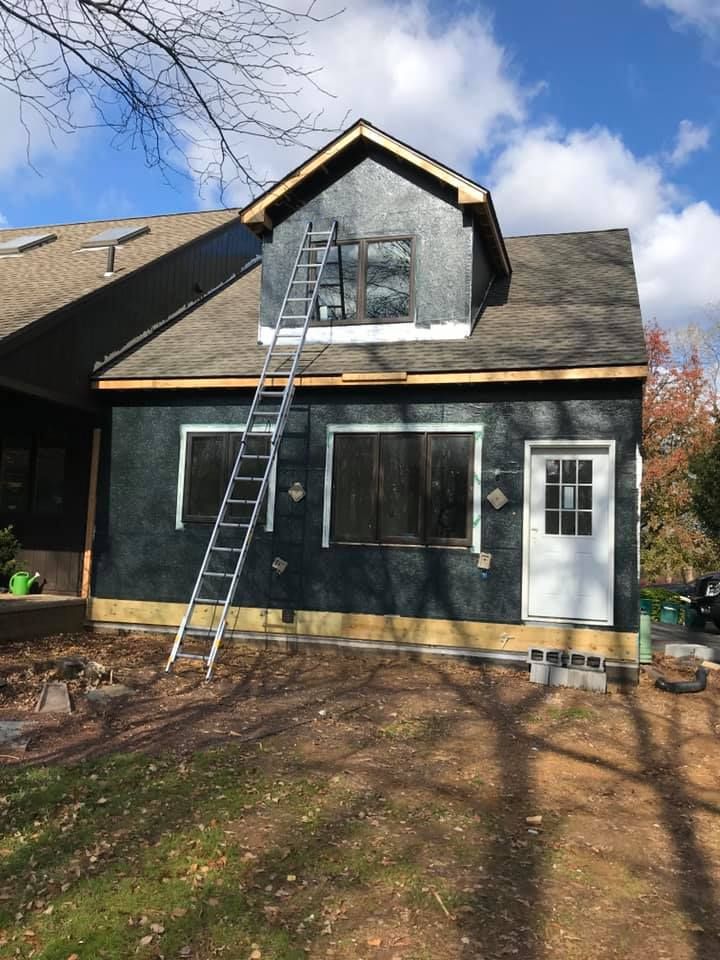 A Ladder at the Side of a House - Whitehall, PA - Jimenez Contracting LLC