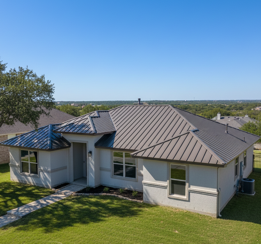 Free inspection CTA for through fastened metal roofing