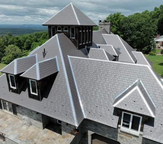 Free metal roofing inspection CTA with phone number