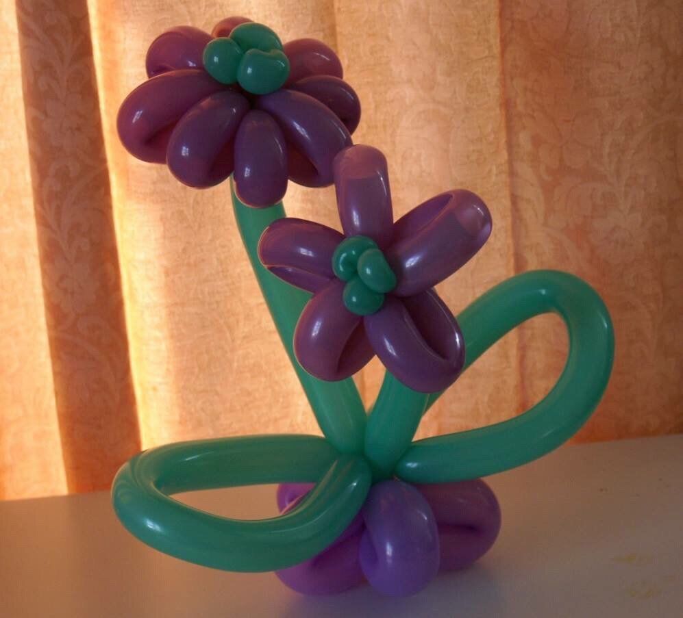 Flower ballon modelling