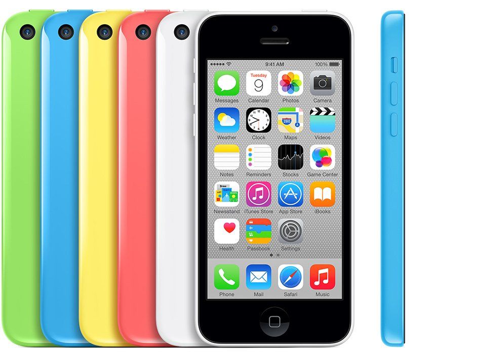 iPhone 5C in kleuren