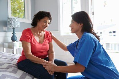 Nurse Making Home Visit - Nursing Agency in Chadds Ford, PA Nurse Making Home Visit - Nursing Agency in Chadds Ford, PA