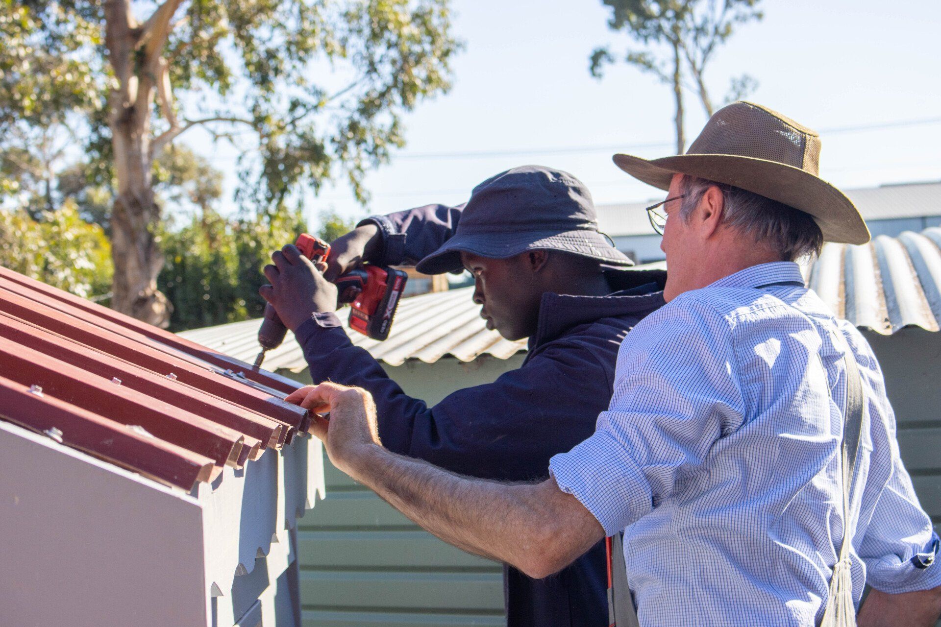 Cert III in Building & Construction: Cubby Roof Installation