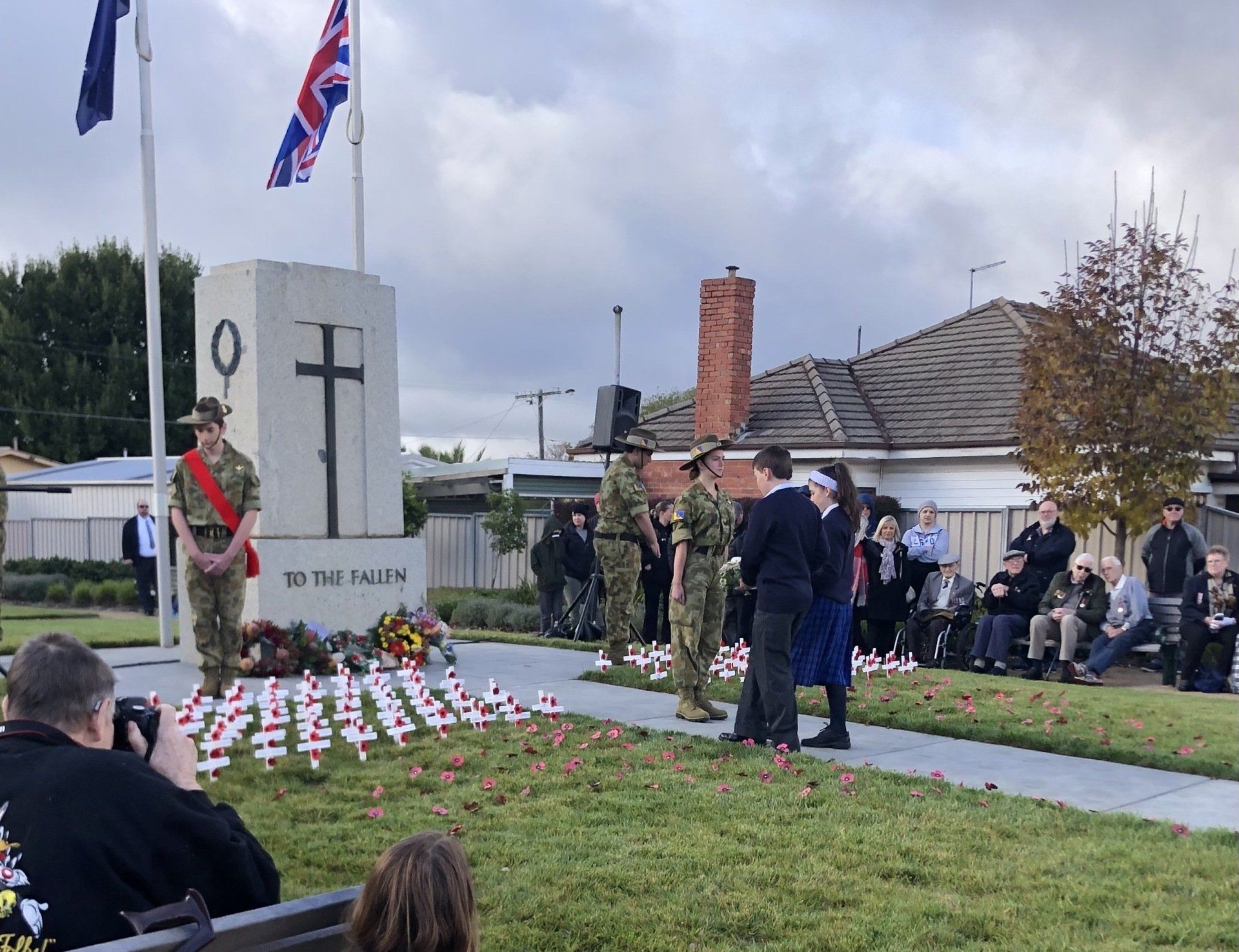 BalCC Attend Anzac Day Services