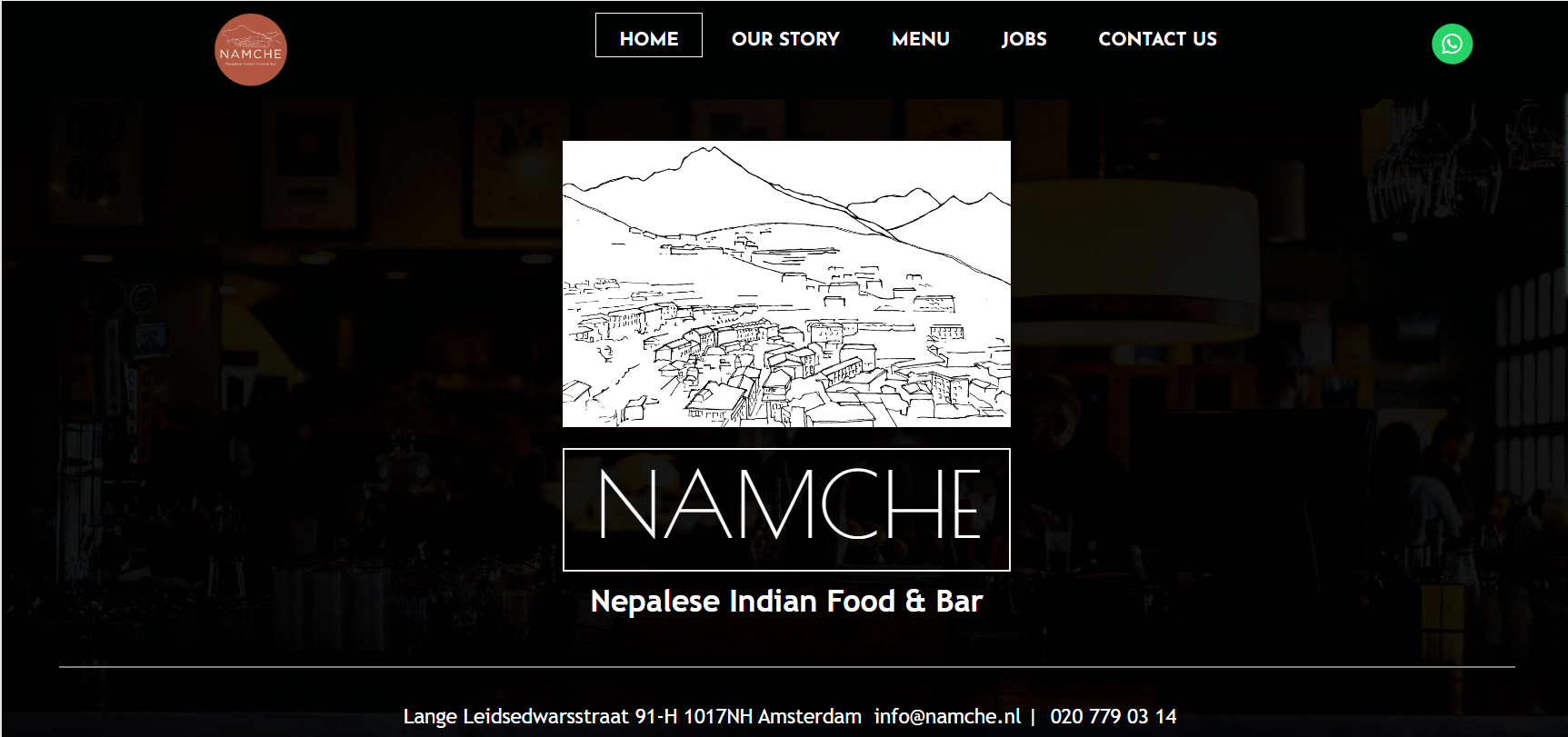 Een website voor angelique van den born moderne schilderijen en workshops