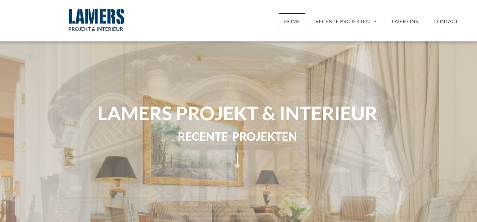 Een foto van een woestijn met de tekst ``over ons'' eronder.