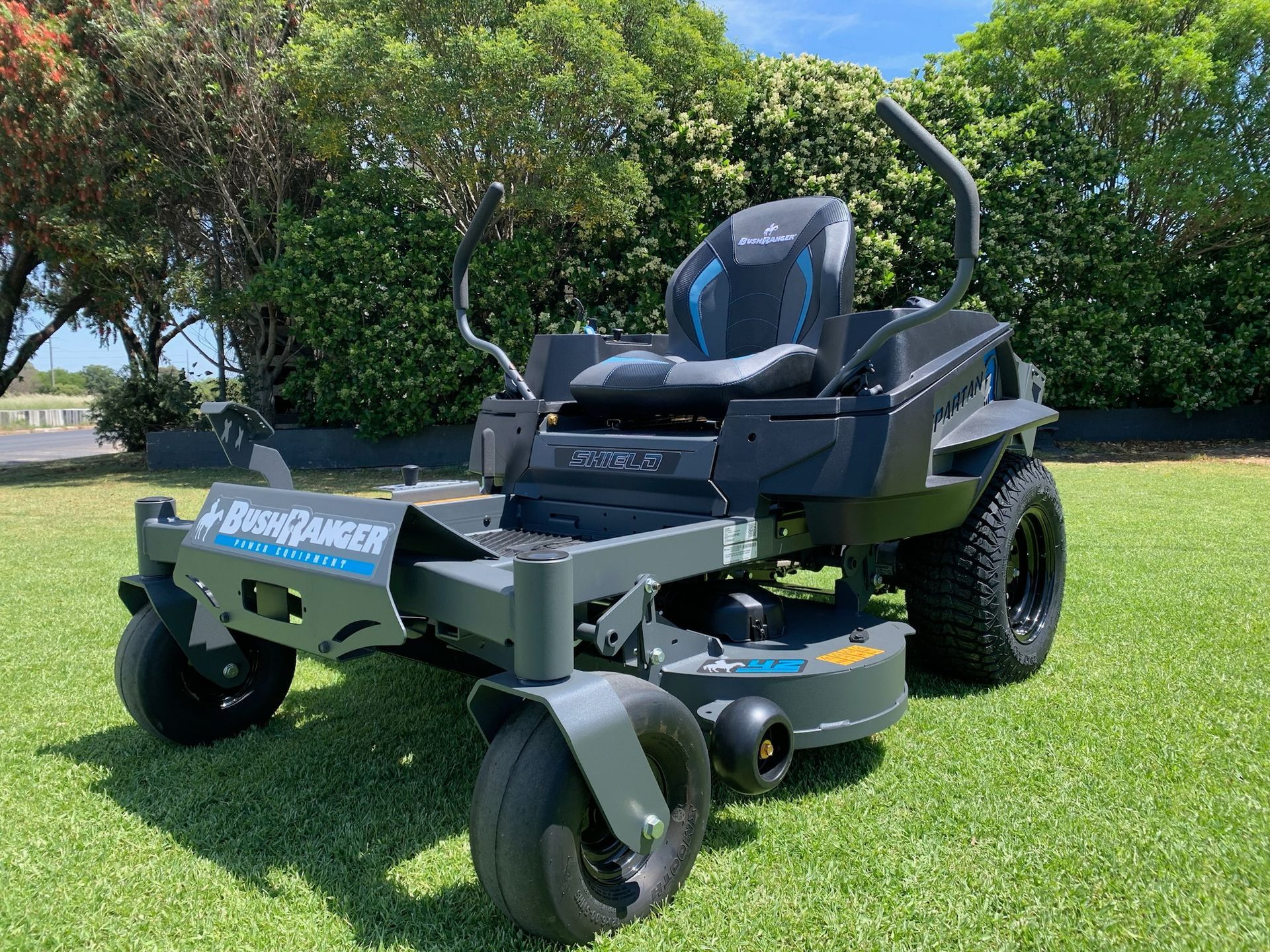 A Red and Yellow Toro Fifty Lawn Mower With a Large Yellow Tank — M.M & Mechanical in Dubbo, NSW