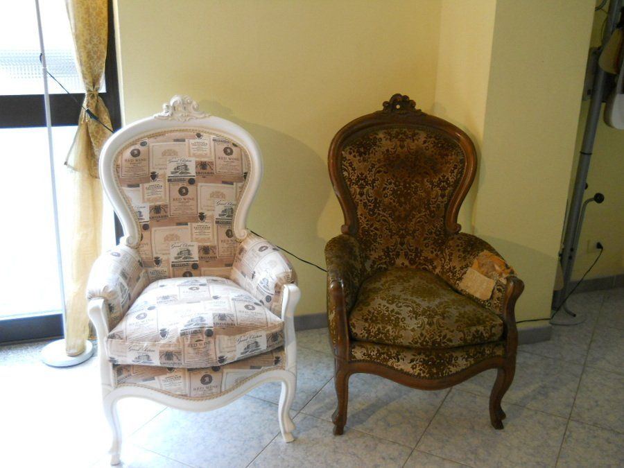 Poltrone rivestite