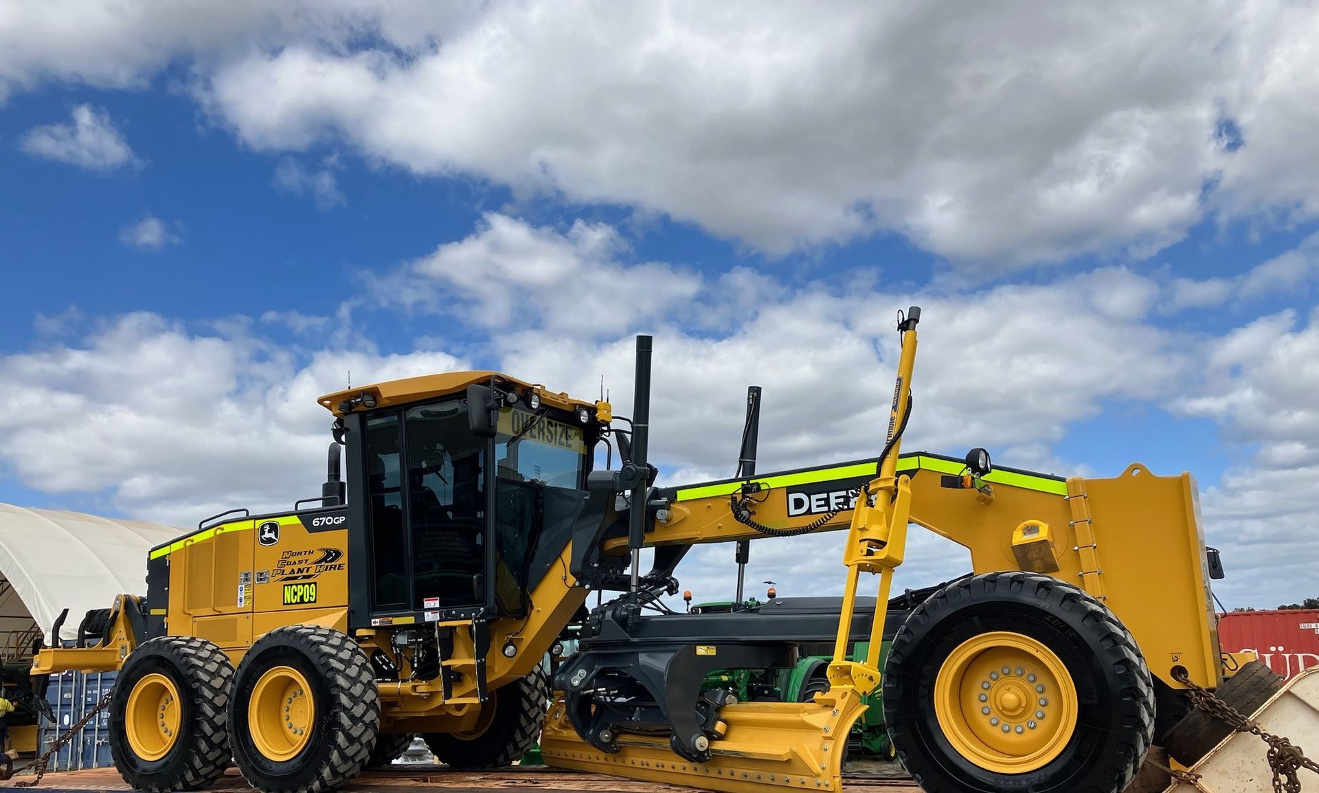 JD 670GP grader