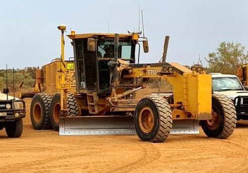 JD 770GP grader