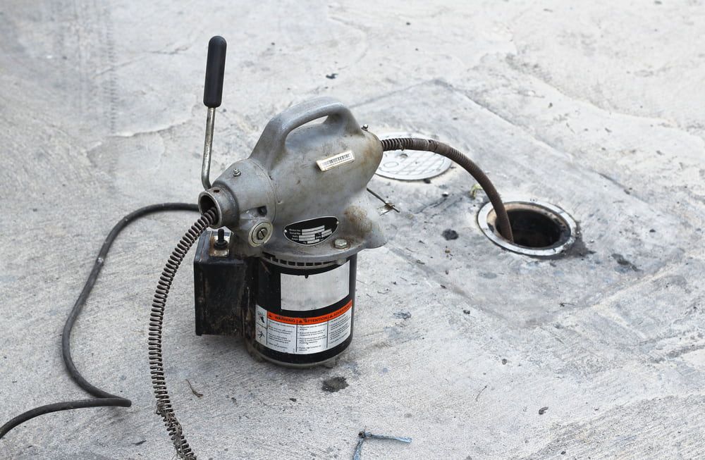 Our Electric Eel Machine Fixing A Blocked Drain — Mainline Plumbing & Civil Pty Ltd In Dubbo, NSW