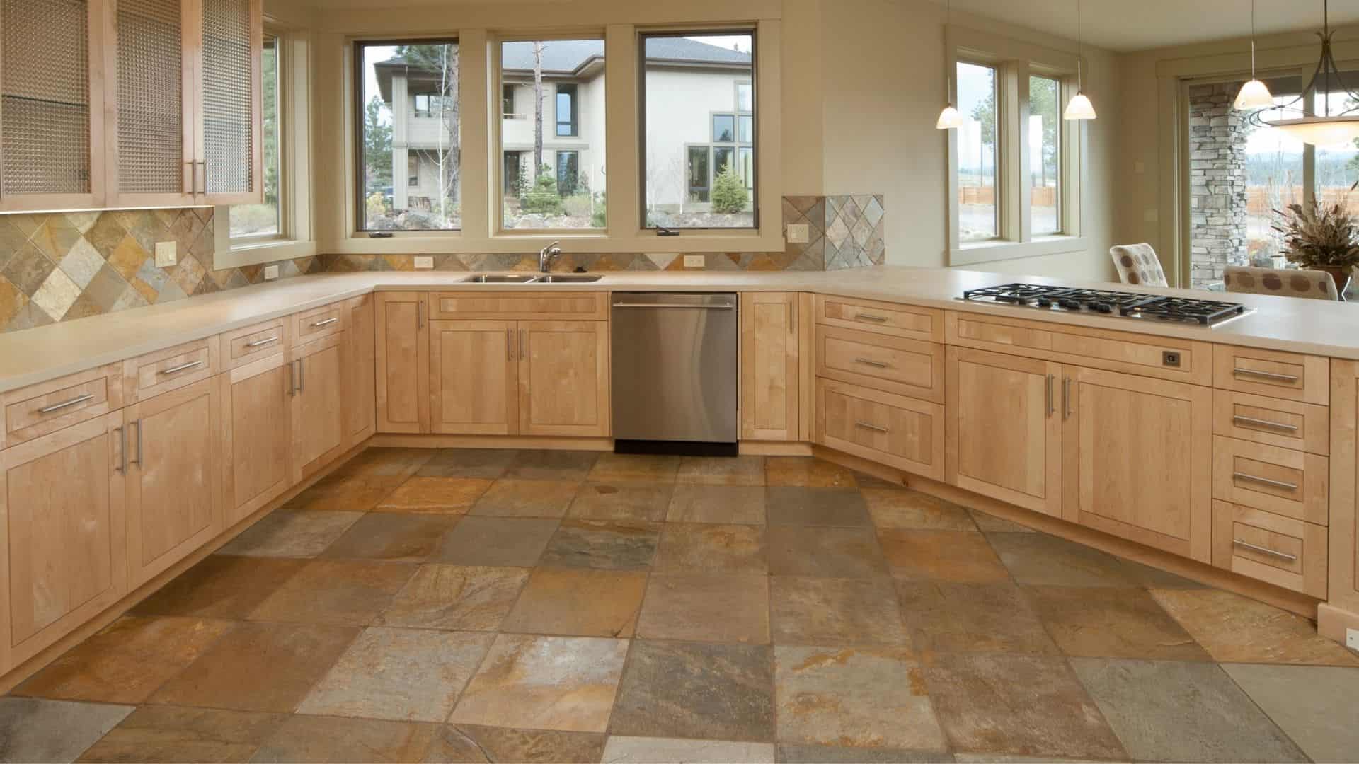 kitchen new tiles
