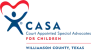 A logo for casa court appointed special advocates for children