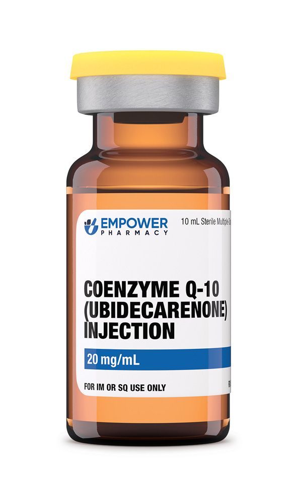 A bottle of cholecalciferol ( d3 ) injection from empower pharmacy.