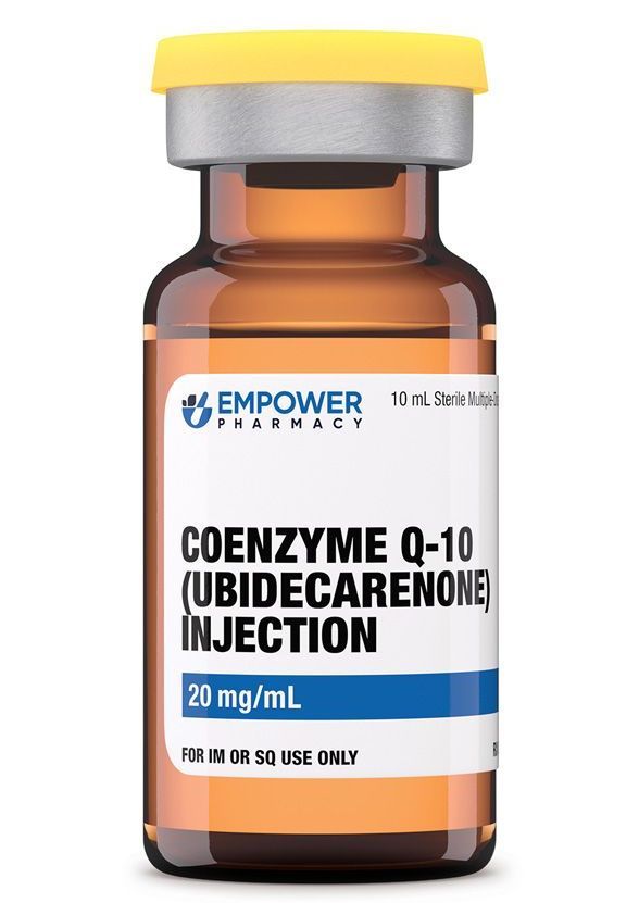 A bottle of cholecalciferol d3 injection from empower pharmacy