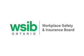 the logo for the ontario workplace safety and insurance board .