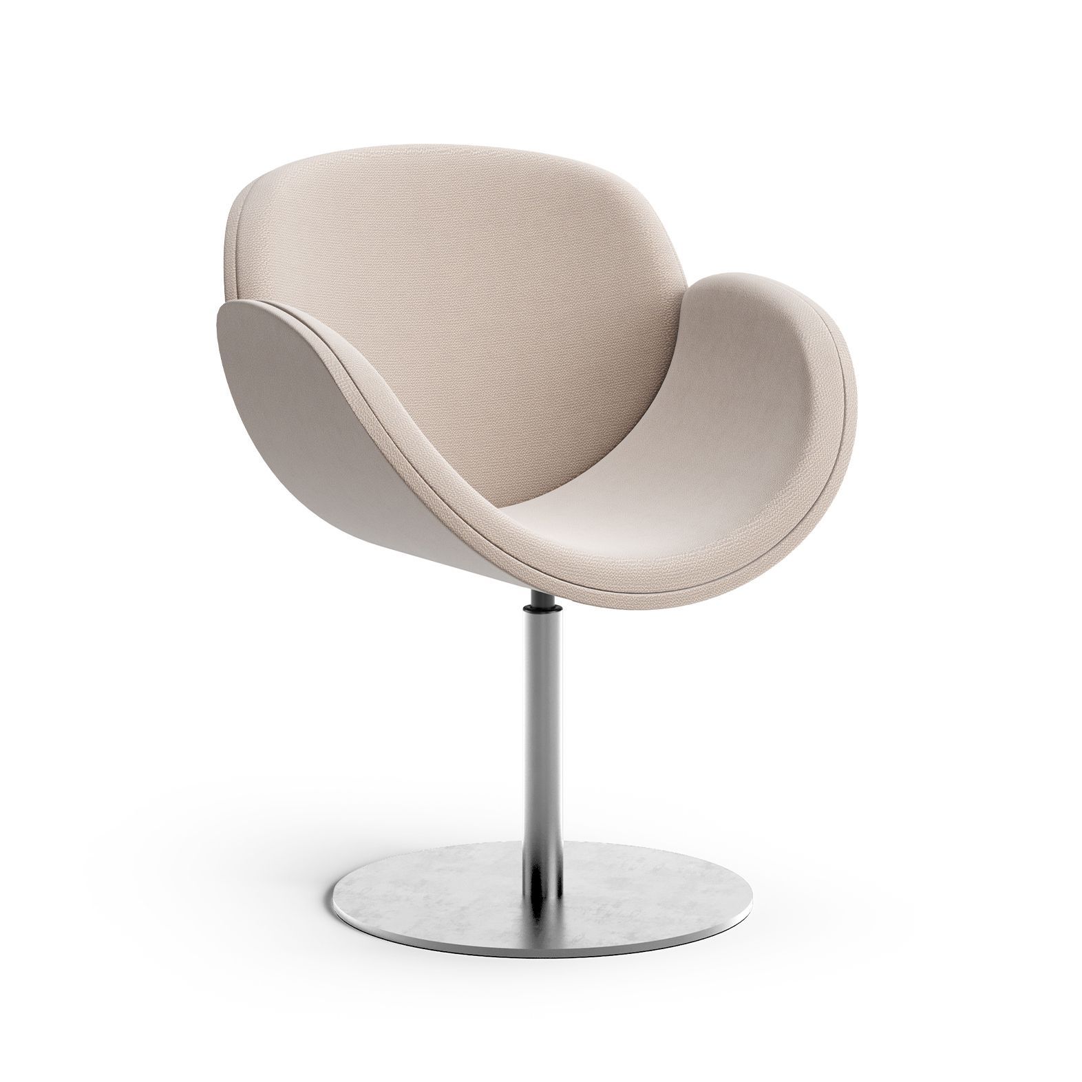 Chair with pedestal base