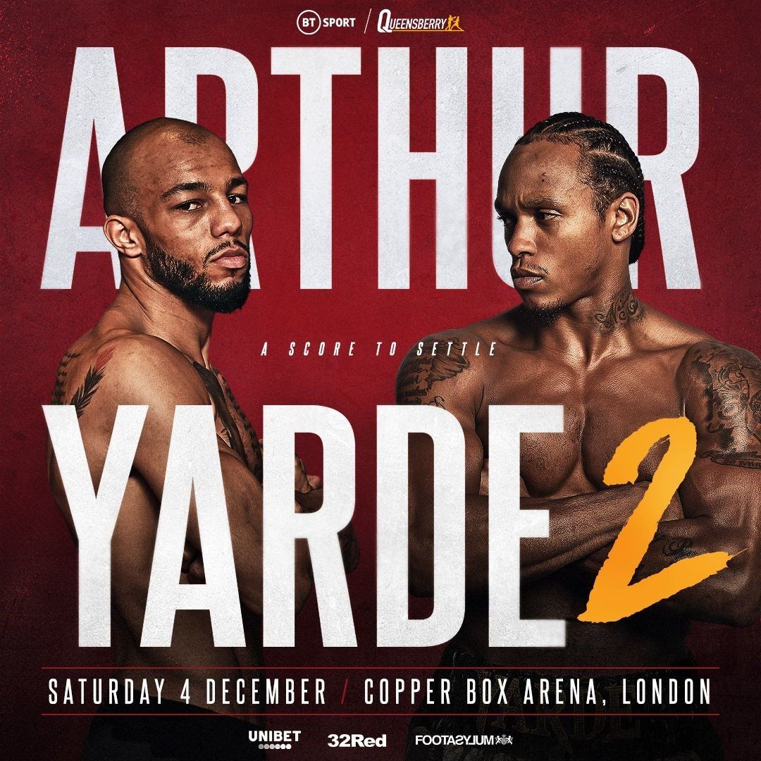 confirmed arthur v yarde 2 set for december 4