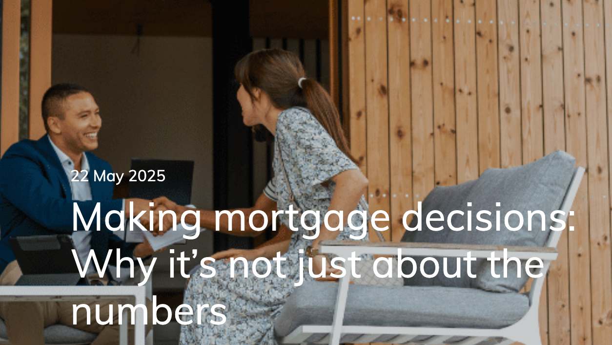 Mortgage Decisions aren't just about the numbers