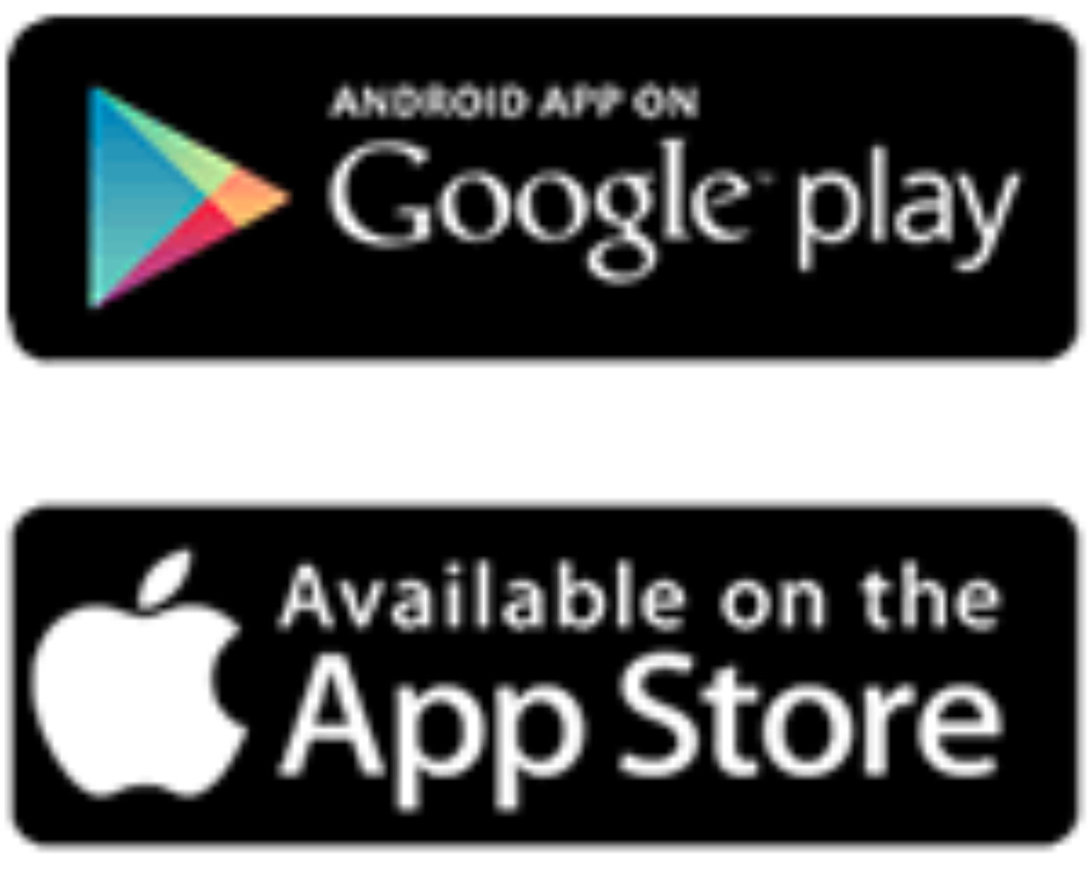 Google Play and App Store