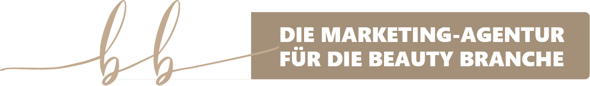 A logo for die marketing agentur for die beauty branche